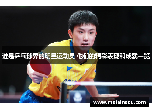 谁是乒乓球界的明星运动员 他们的精彩表现和成就一览